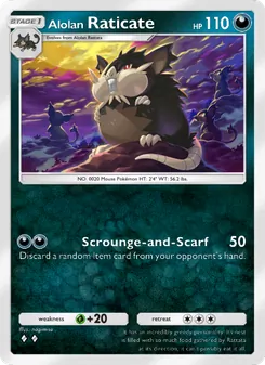 Alolan Raticate (Celestial Guardians #107)