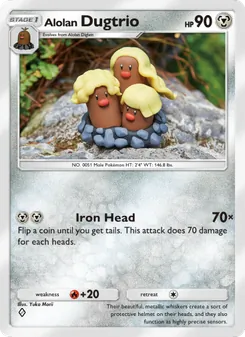 Alolan Dugtrio (Celestial Guardians #118)