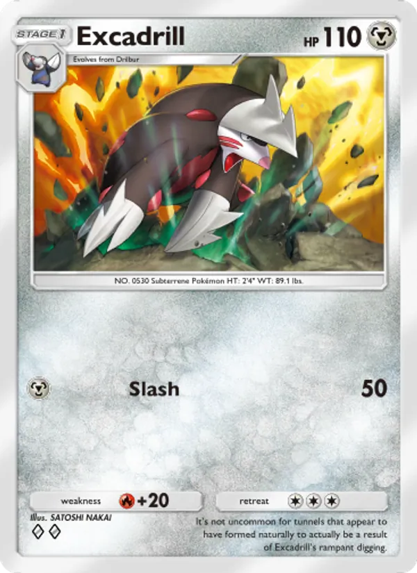 Excadrill — Celestial Guardians #119 (Pokémon TCG card)