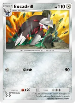 Excadrill (Celestial Guardians #119)