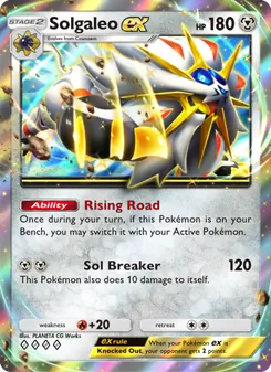 Solgaleo ex (Celestial Guardians #122)