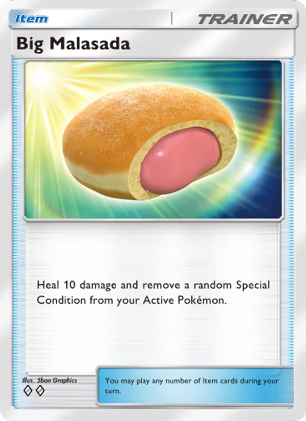 Big Malasada — Celestial Guardians #142 (Pokémon TCG card)