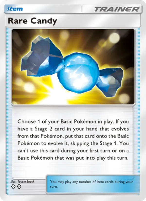 Rare Candy — Celestial Guardians #144 (Pokémon TCG card)