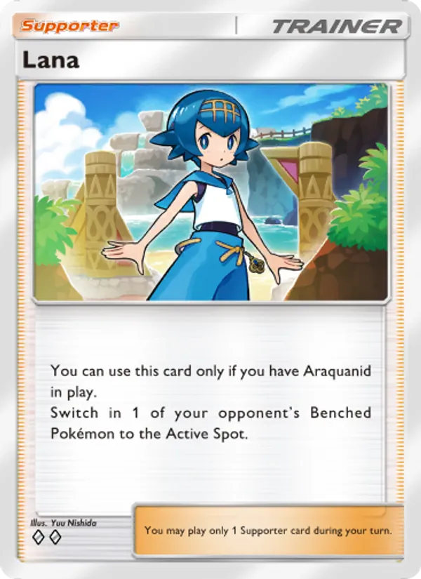 Lana — Celestial Guardians #152 (Pokémon TCG card)
