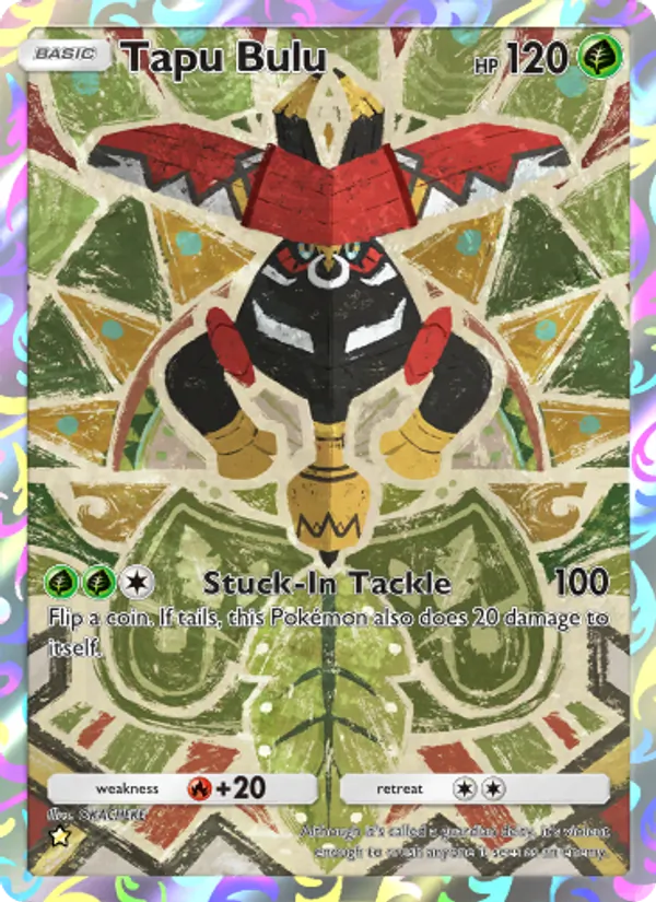 Tapu Bulu — Celestial Guardians #159 (Pokémon TCG card)