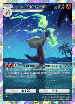 Alolan Marowak (Celestial Guardians #160)