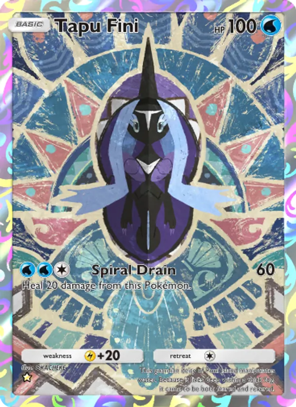 Tapu Fini — Celestial Guardians #164 (Pokémon TCG card)