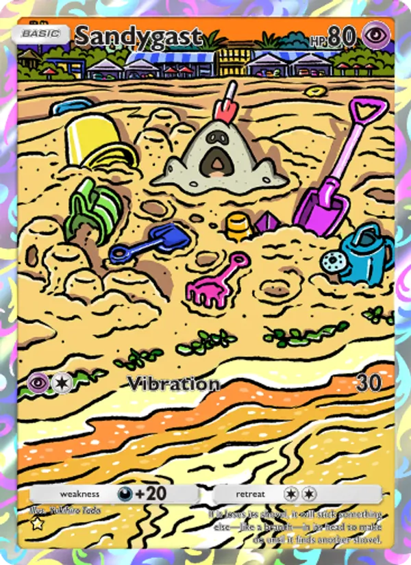 Sandygast — Celestial Guardians #169 (Pokémon TCG card)
