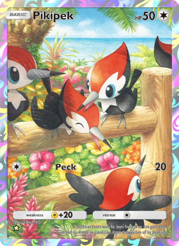 Pikipek — Celestial Guardians #177 (Pokémon TCG card)
