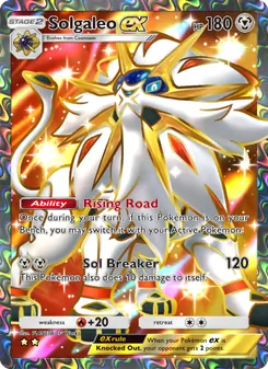 Solgaleo ex (Celestial Guardians #189)