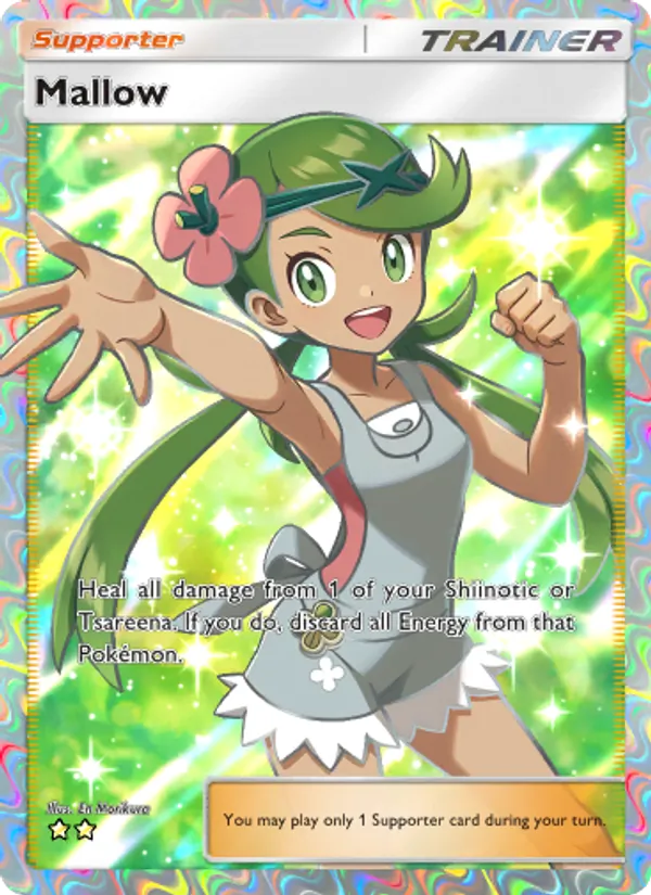 Mallow — Celestial Guardians #196 (Pokémon TCG card)