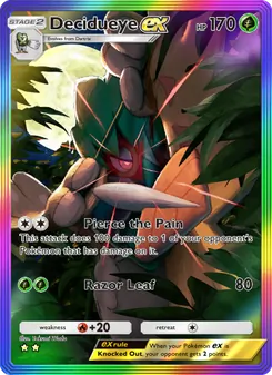 Decidueye ex (Celestial Guardians #198)