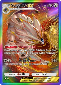Solgaleo ex (Celestial Guardians #207)