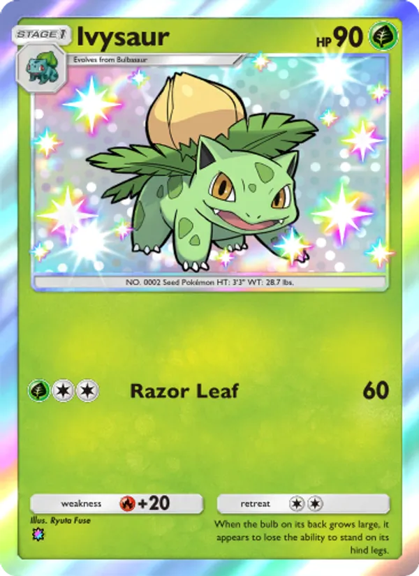 Ivysaur — Celestial Guardians #211 (Pokémon TCG card)