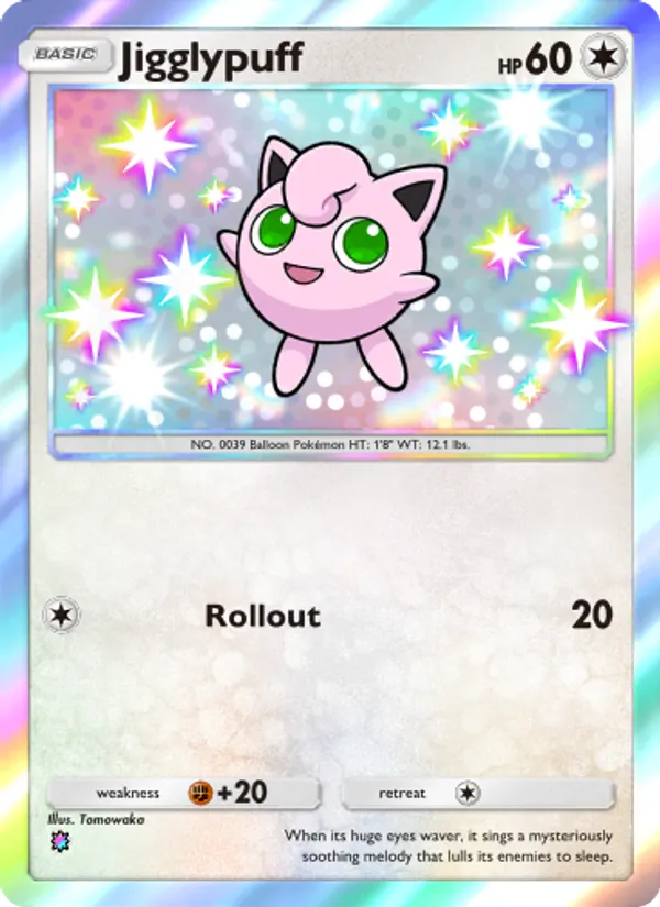 Jigglypuff — Celestial Guardians #228 (Pokémon TCG card)