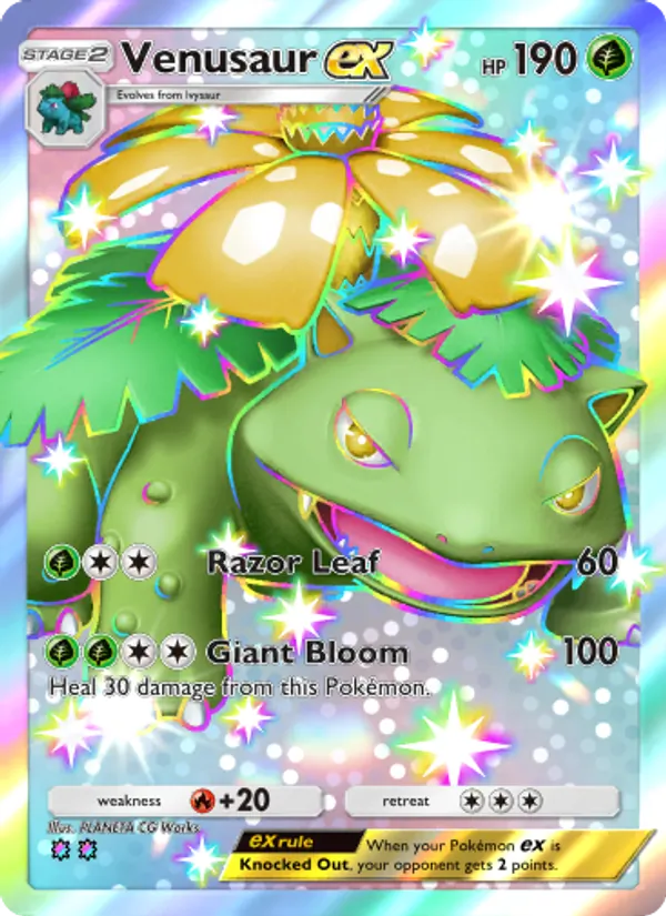 Venusaur ex — Celestial Guardians #230 (Pokémon TCG card)
