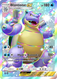 Blastoise ex (Celestial Guardians #232)