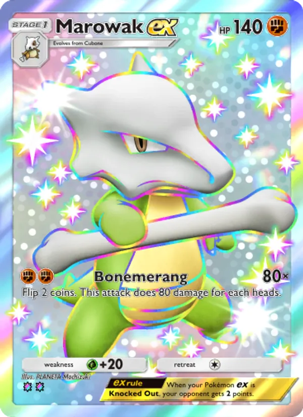 Marowak ex — Celestial Guardians #236 (Pokémon TCG card)