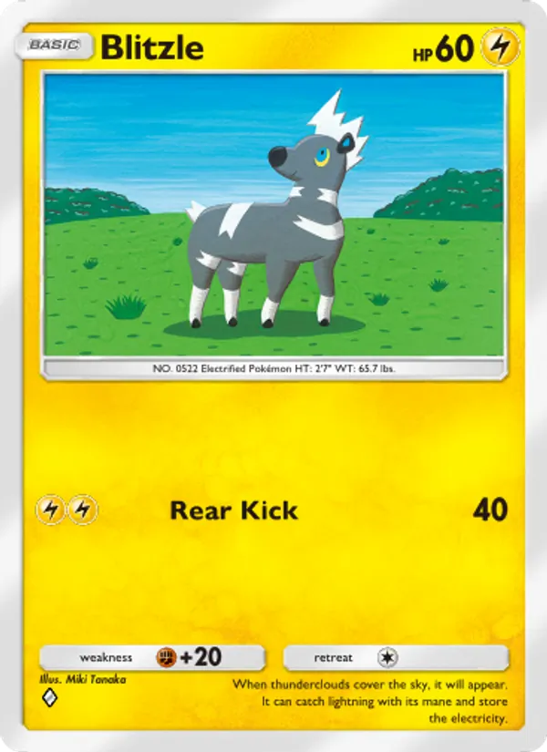 Blitzle — Extradimensional Crisis #016 (Pokémon TCG card)