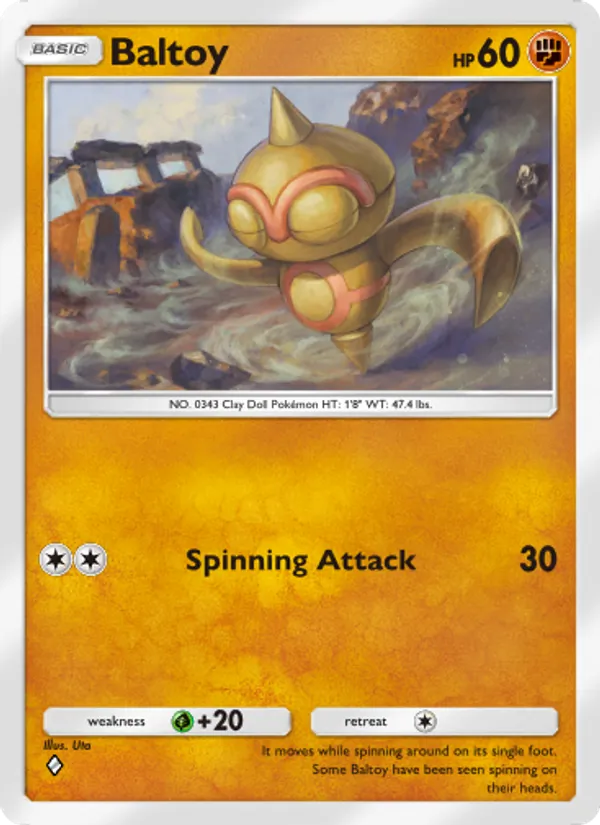 Baltoy — Extradimensional Crisis #030 (Pokémon TCG card)