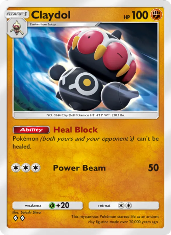 Claydol — Extradimensional Crisis #031 (Pokémon TCG card)