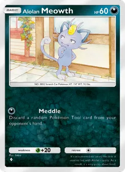 Alolan Meowth (Extradimensional Crisis #037)