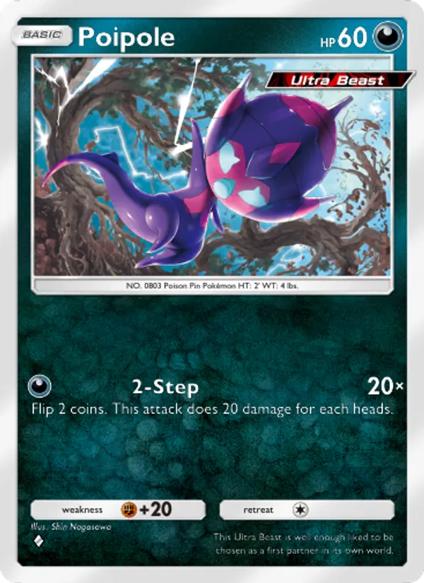 Poipole — Extradimensional Crisis #044 (Pokémon TCG card)