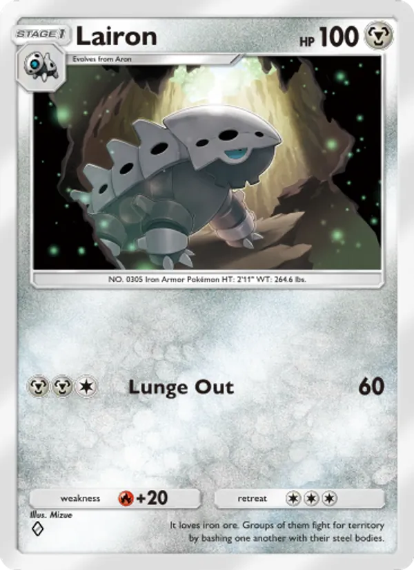 Lairon — Extradimensional Crisis #049 (Pokémon TCG card)