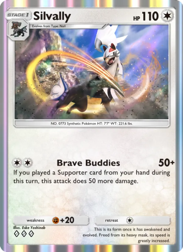 Silvally — Extradimensional Crisis #061 (Pokémon TCG card)