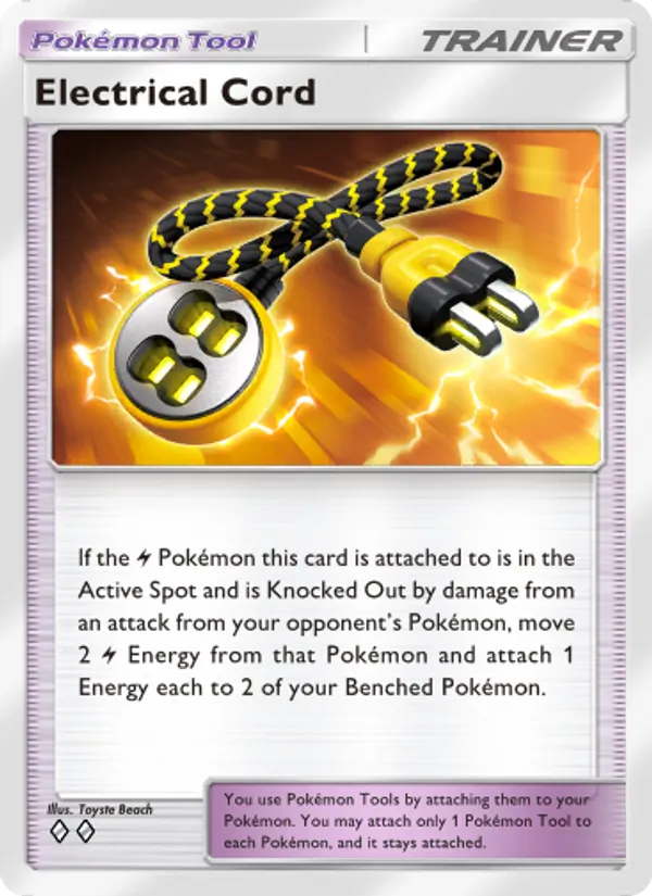 Electrical Cord — Extradimensional Crisis #065 (Pokémon TCG card)