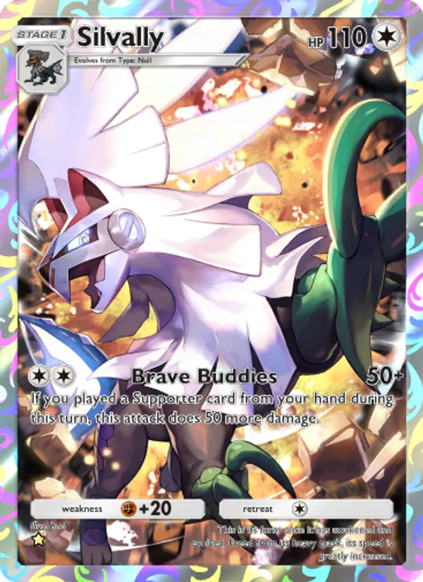 Silvally — Extradimensional Crisis #074 (Pokémon TCG card)