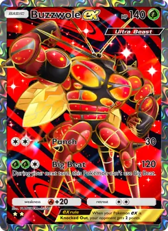 Buzzwole ex (Extradimensional Crisis #076)