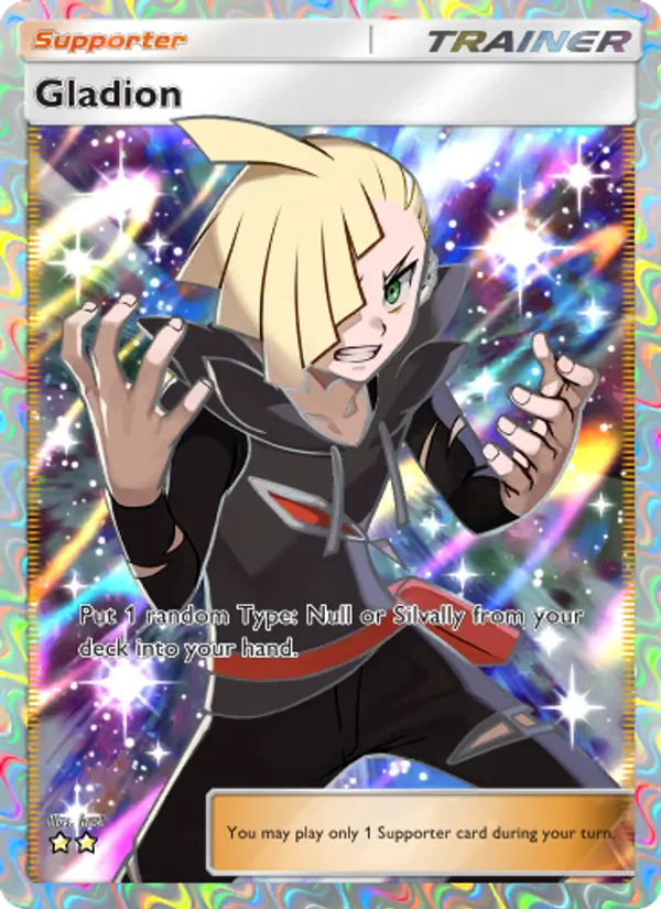 Gladion — Extradimensional Crisis #081 (Pokémon TCG card)