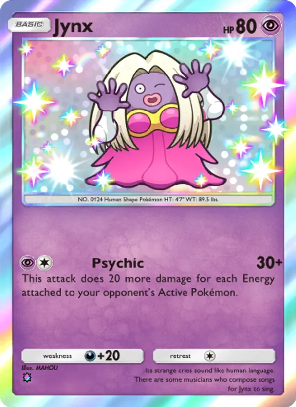 Jynx — Extradimensional Crisis #094 (Pokémon TCG card)