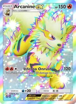Arcanine ex (Extradimensional Crisis #100)