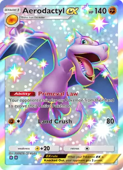 Aerodactyl ex (Extradimensional Crisis #101)