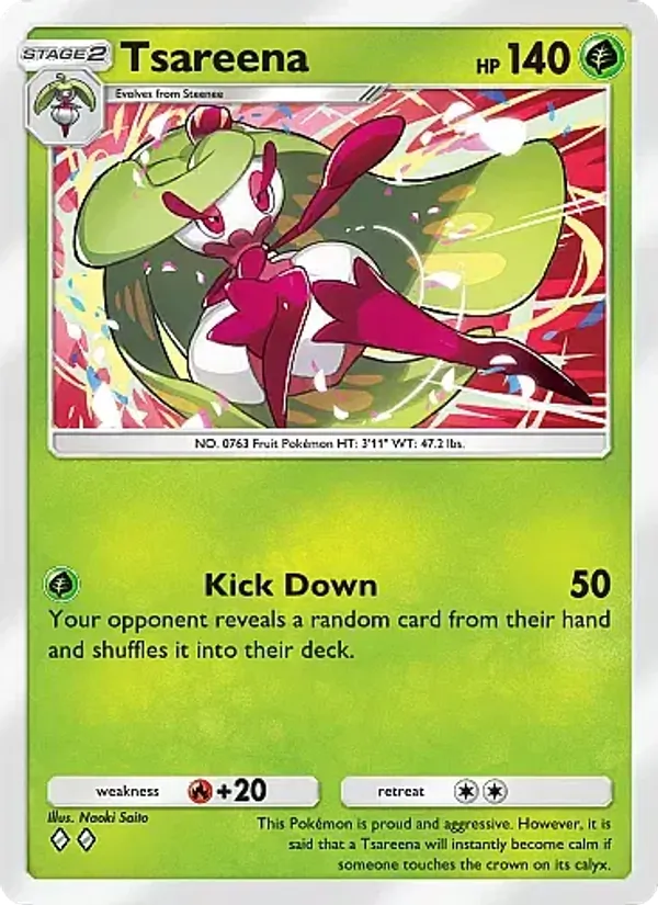 Tsareena — Eevee Grove #005 (Pokémon TCG card)