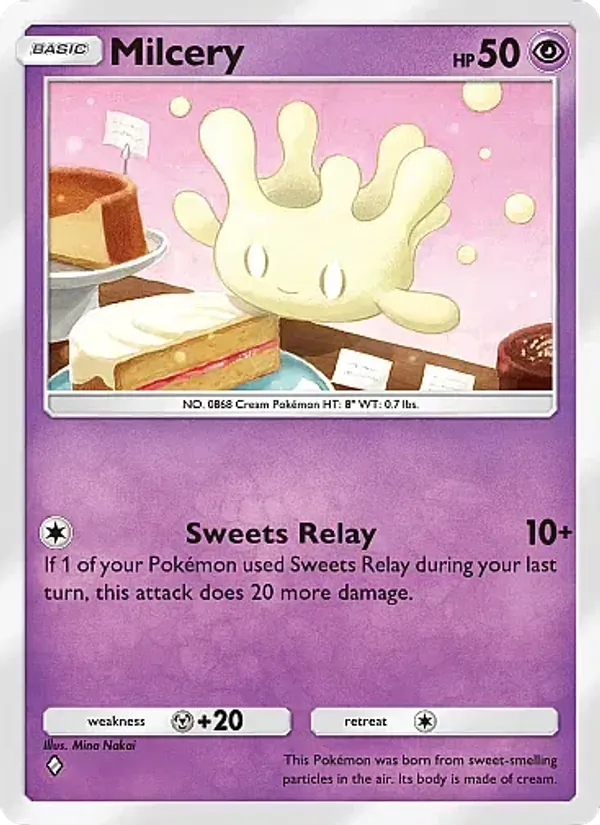 Milcery — Eevee Grove #036 (Pokémon TCG card)