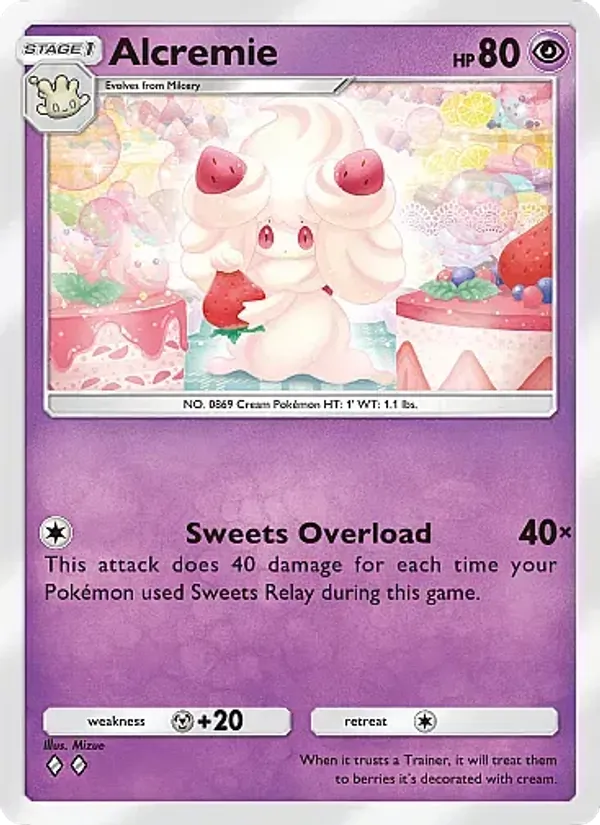 Alcremie — Eevee Grove #037 (Pokémon TCG card)