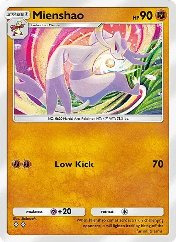 Mienshao — Eevee Grove #041 (Pokémon TCG card)