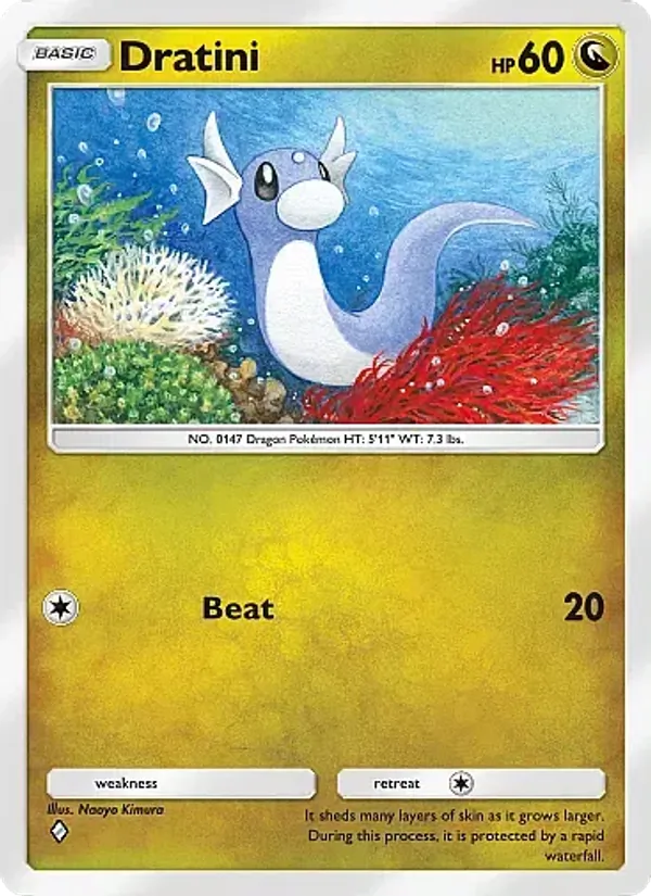 Dratini — Eevee Grove #051 (Pokémon TCG card)