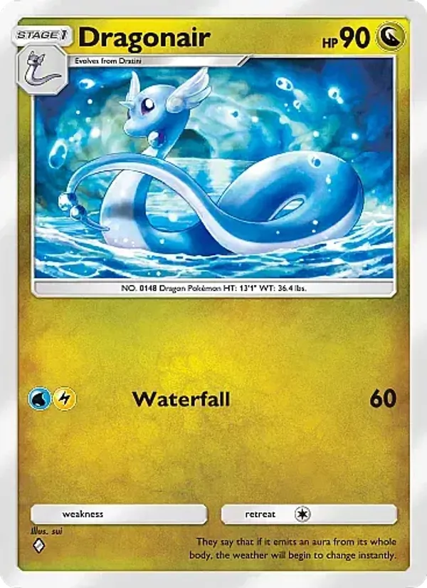 Dragonair — Eevee Grove #052 (Pokémon TCG card)