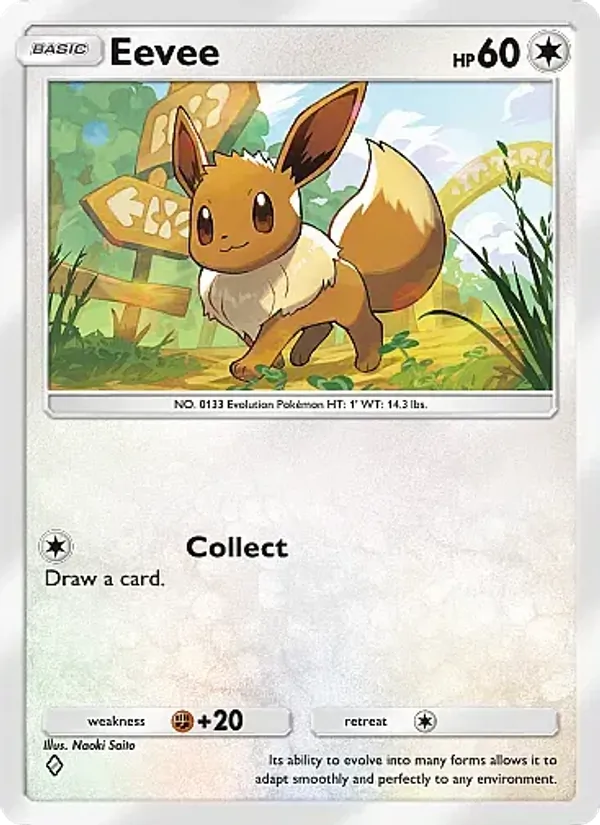 Eevee — Eevee Grove #055 (Pokémon TCG card)