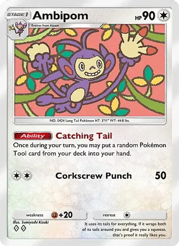 Ambipom — Eevee Grove #059 (Pokémon TCG card)