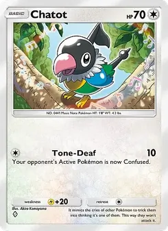 Chatot (Eevee Grove #060)