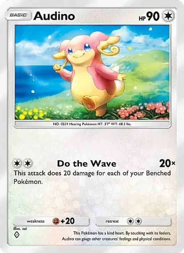 Audino — Eevee Grove #061 (Pokémon TCG card)