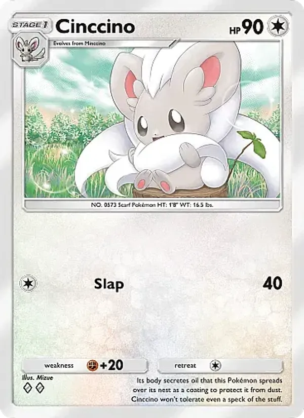 Cinccino — Eevee Grove #063 (Pokémon TCG card)