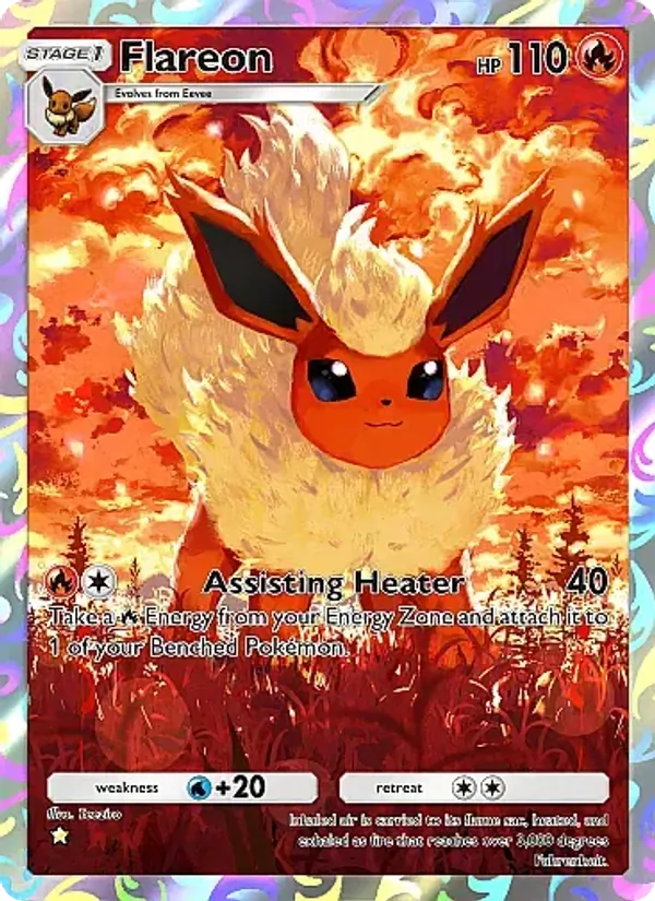 Flareon — Eevee Grove #071 (Pokémon TCG card)