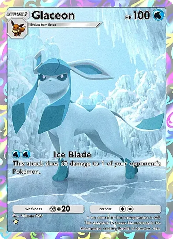 Glaceon — Eevee Grove #073 (Pokémon TCG card)