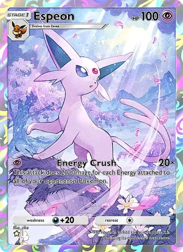 Espeon — Eevee Grove #075 (Pokémon TCG card)
